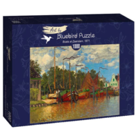 thumb-Claude Monet - Boats at Zaandam - 1000 pieces-2