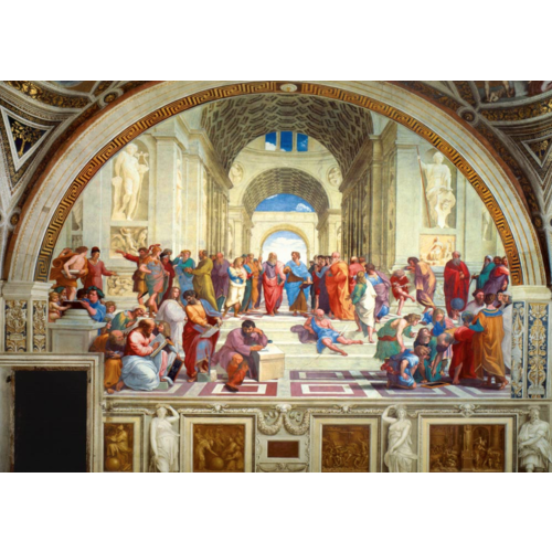  Bluebird Puzzle Raphael - School of Athens - 1000 pieces 