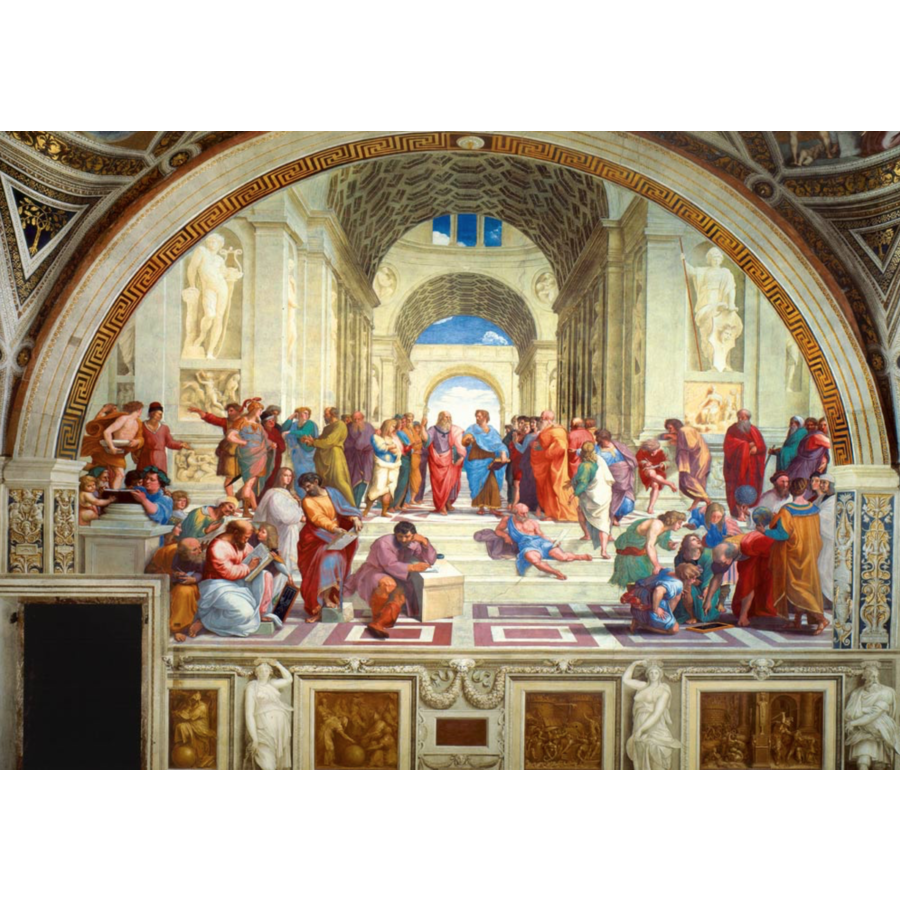 Raphael - School of Athens - 1000 pieces-1