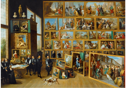  Bluebird Puzzle David Teniers II - La Collection d'art - 1000 pièces 