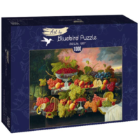 thumb-Severin Roesen - Still Life with fruit - 1000 pieces-2