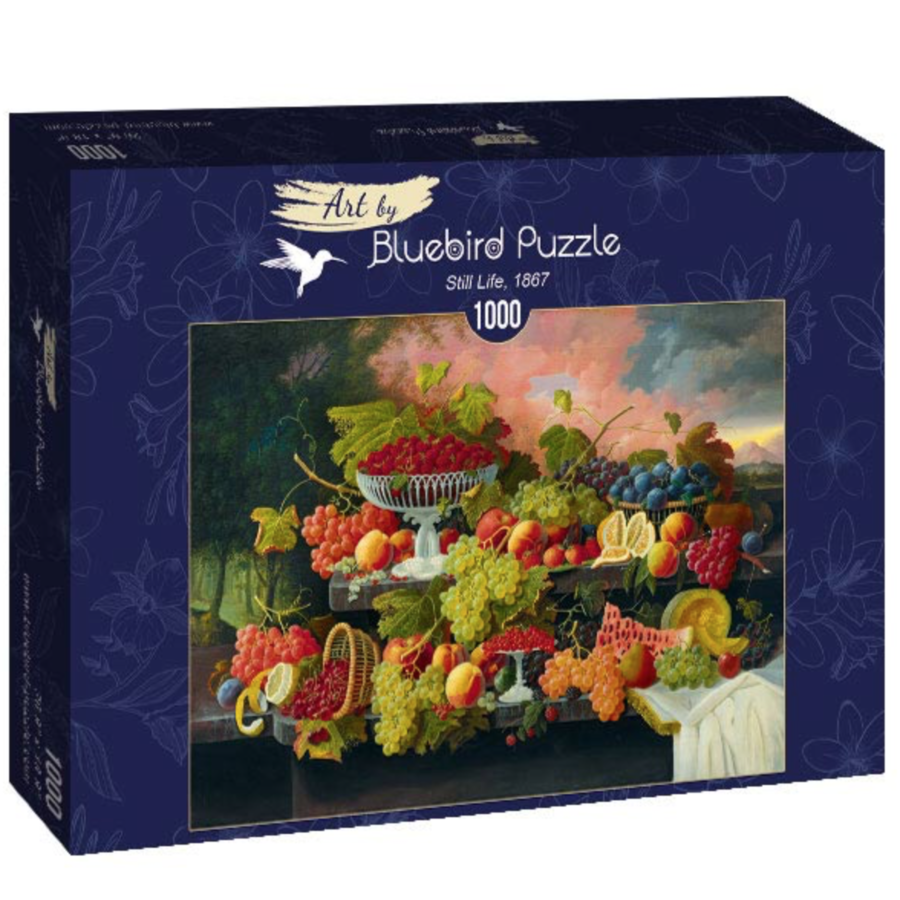 Severin Roesen - Still Life with fruit - 1000 pieces-2