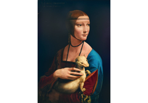  Bluebird Puzzle Leonardo Da Vinci - La Dame à l'hermine - 1000 pièces 