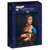 thumb-Leonardo Da Vinci - Lady with an Ermine - 1000 pieces-2