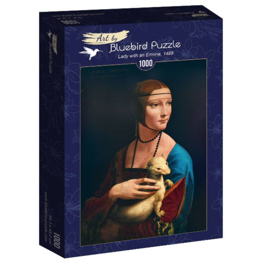 Leonardo Da Vinci - Lady with an Ermine - 1000 pieces-2