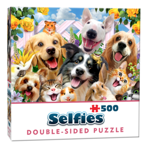  Cheatwell Vriendjes Selfie - 500 stukjes - dubbelzijdige puzzel 