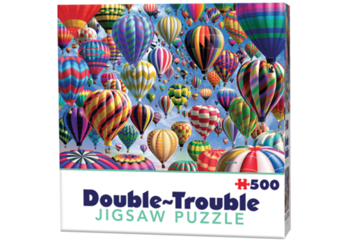  Cheatwell Luchtballonnen - 500 stukjes - dubbelzijdige puzzel 