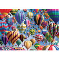 Luchtballonnen - 500 stukjes - dubbelzijdige puzzel