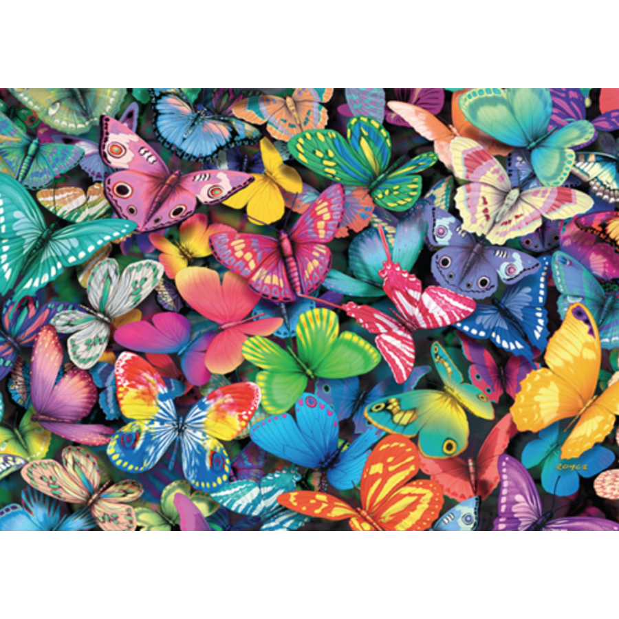 Butterflies - 500 pieces - double-sided puzzle-3