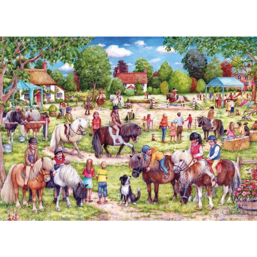 Shetland Pony Club - jigsaw puzzle of 1000 pieces-2