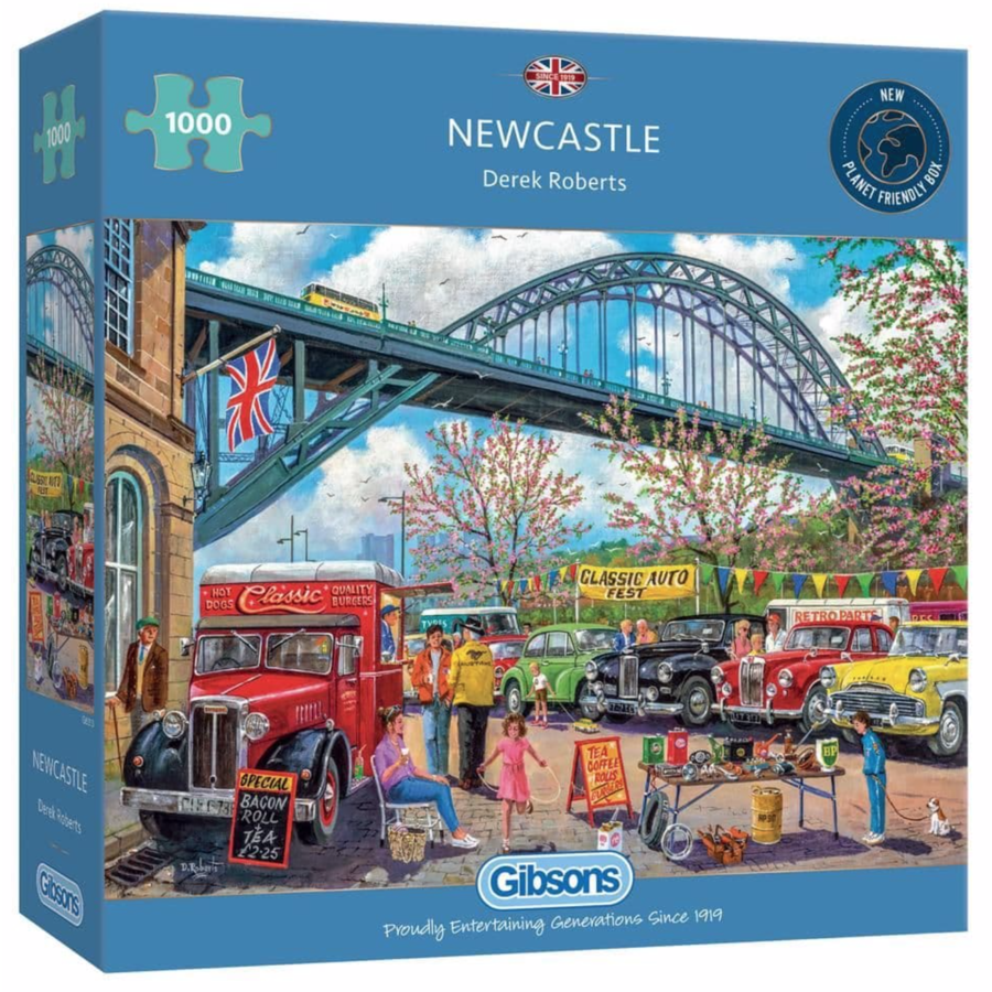 Newcastle - jigsaw puzzle of 1000 pieces-1