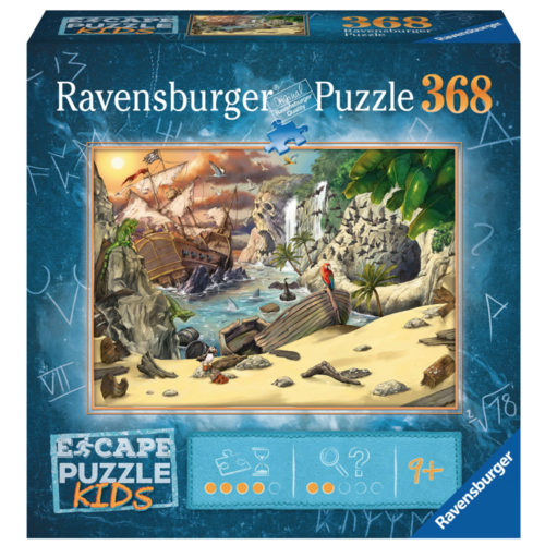  Ravensburger Escape Puzzel Kids: De Piraten - 368 stukjes 