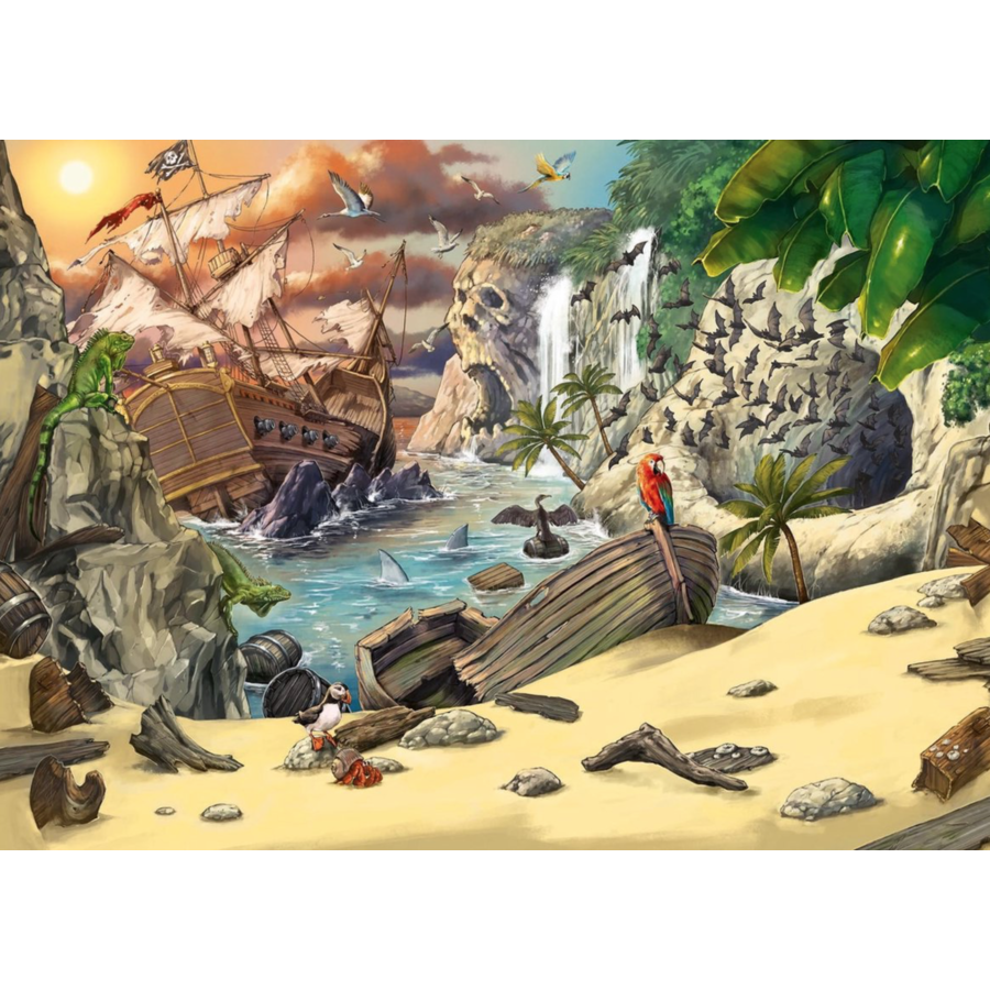 Escape Puzzle Kids: The Pirates - 368 pieces-3