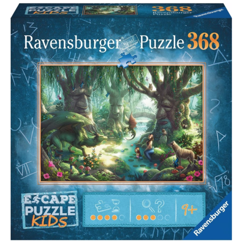  Ravensburger Escape Puzzle Kids: La forêt magique  - 368 pièces 