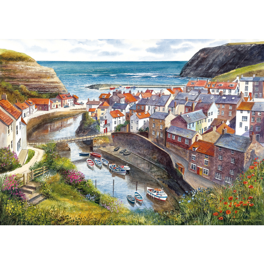 Staithes - jigsaw puzzle of 1000 pieces-2