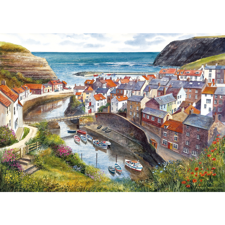 Staithes - puzzel van 1000 stukjes-2