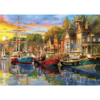 thumb-Sails at Sunset - 2 puzzles of 500 pieces-3