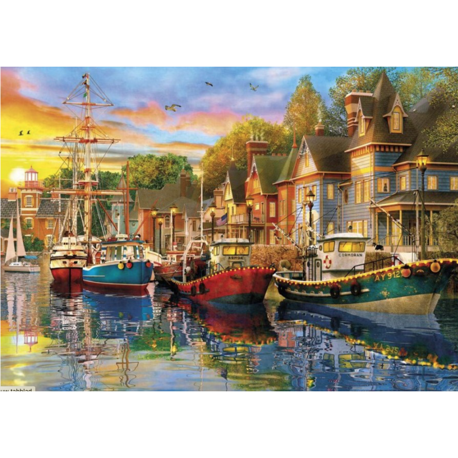 Sails at Sunset - 2 puzzles of 500 pieces-3