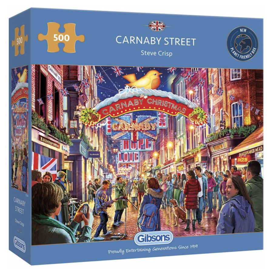 Carnaby Street - 500 pieces jigsaw puzzle-1