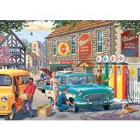 thumb-The Petrol Station - puzzle of 1000 pieces-2