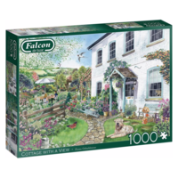 thumb-Cottage with a view - puzzle of 1000 pieces-1