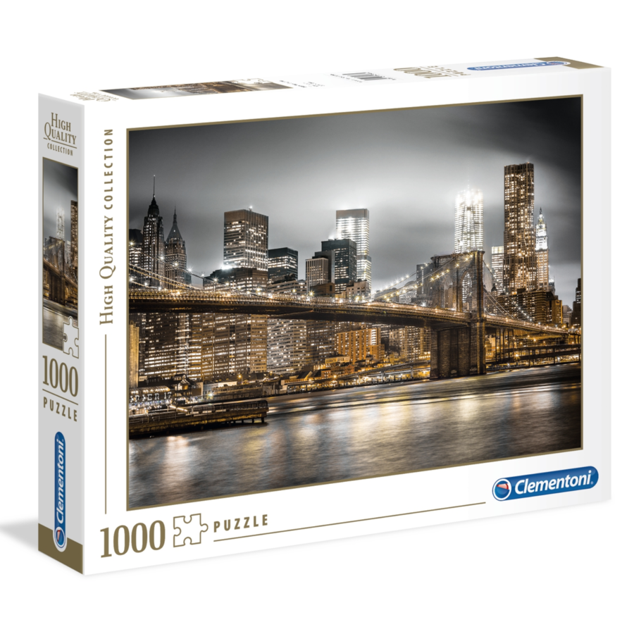 New York Skyline - puzzle of 1000 pieces-1