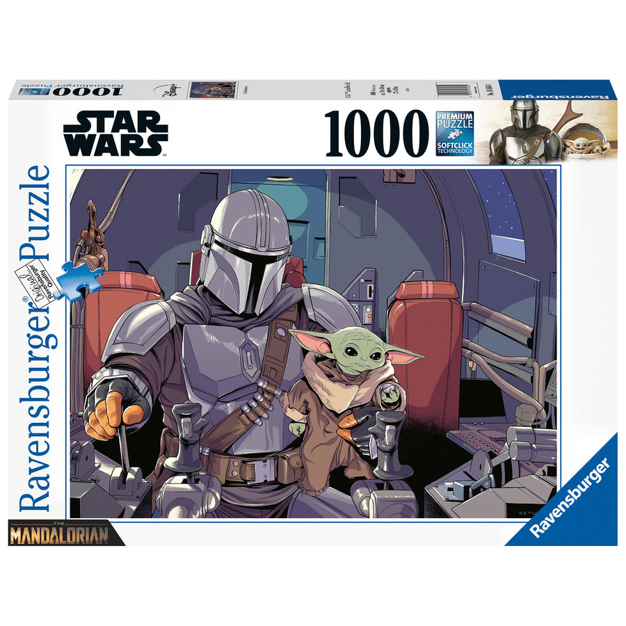 The Mandalorian - puzzle of 1000 pieces-2