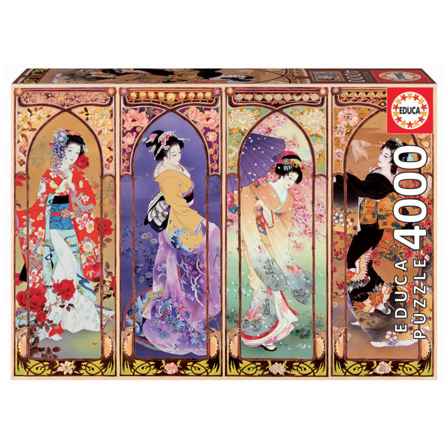 Japanese Collage - jigsaw puzzle of 4000 pieces-1