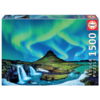 Educa The Northern Lights above Iceland - jigsaw puzzle of 1500 pieces
