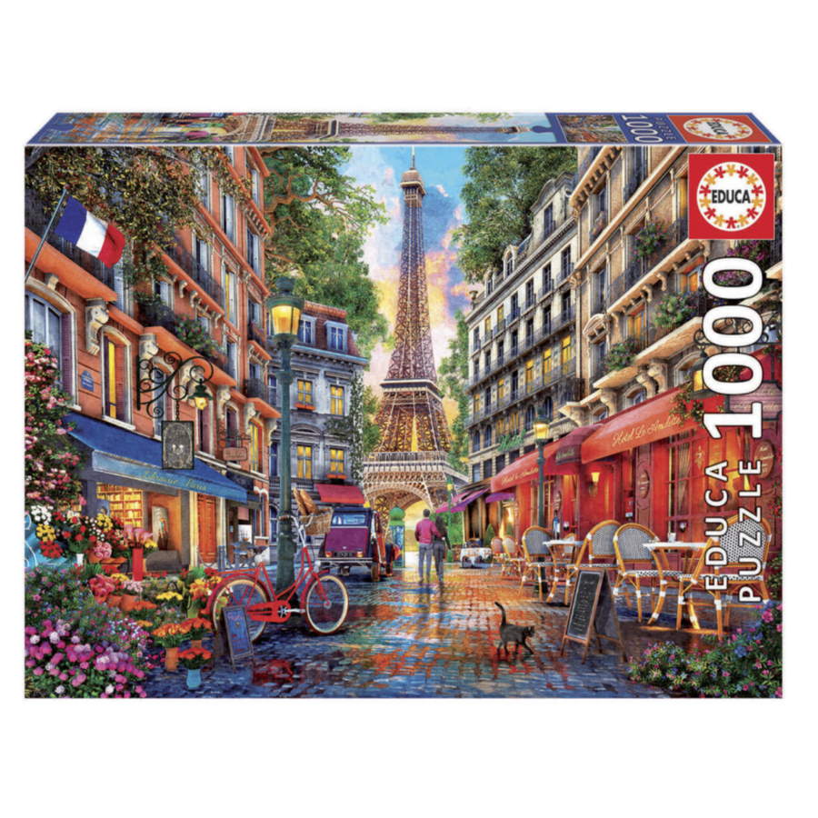 Parijs - Dominic Davison - puzzel 1000 stukjes-1