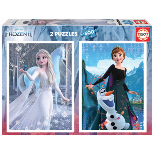  Educa Frozen   - 2 x 500 pieces puzzle 