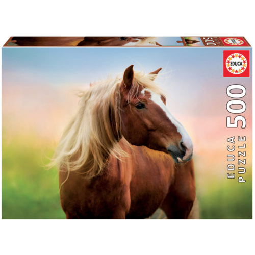  Educa Horse at sunrise - 500 pieces 