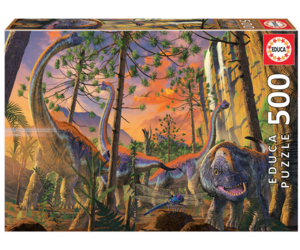 EDUCA - Puzzle 100 Pièces Dinosaurs