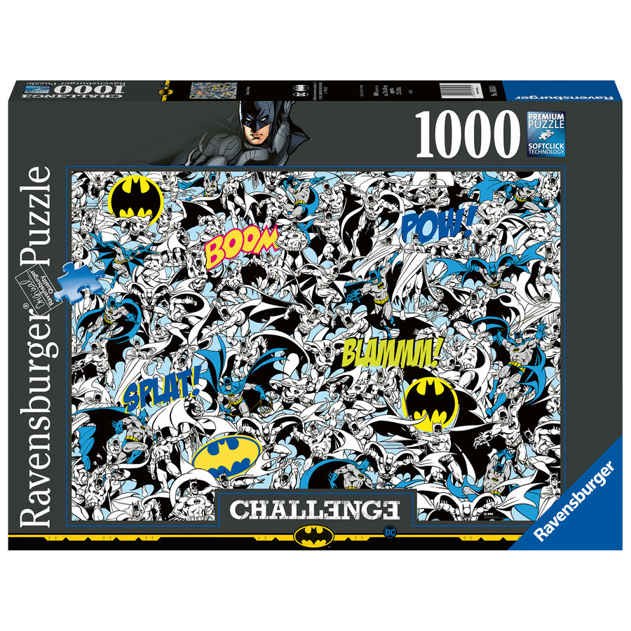 Batman - Challenge - puzzle of 1000 pieces-2