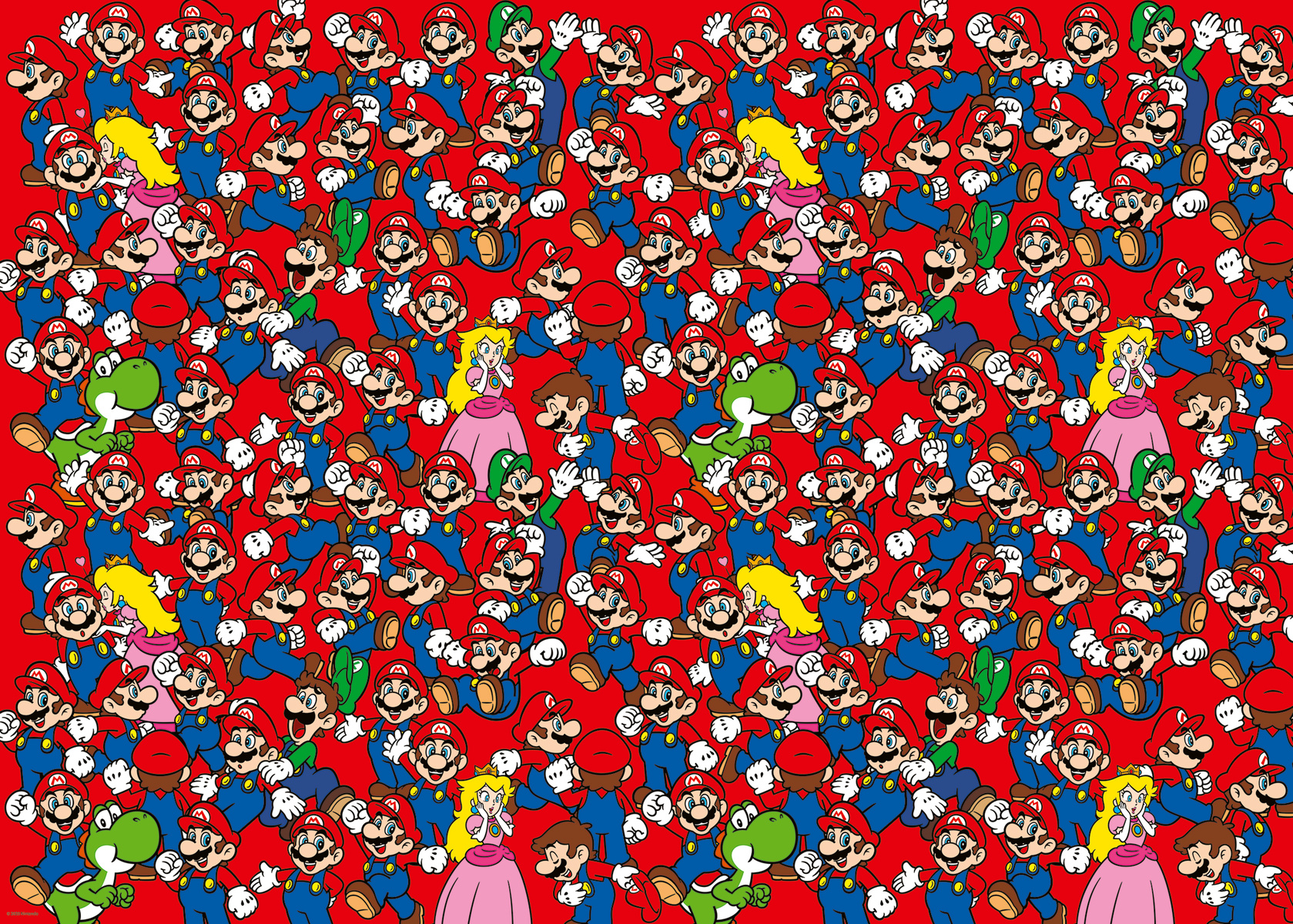 Super Mario - Puzzle 1000 pièces