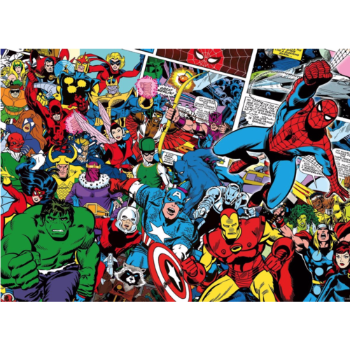  Ravensburger Marvel - Challenge - 1000 pièces 