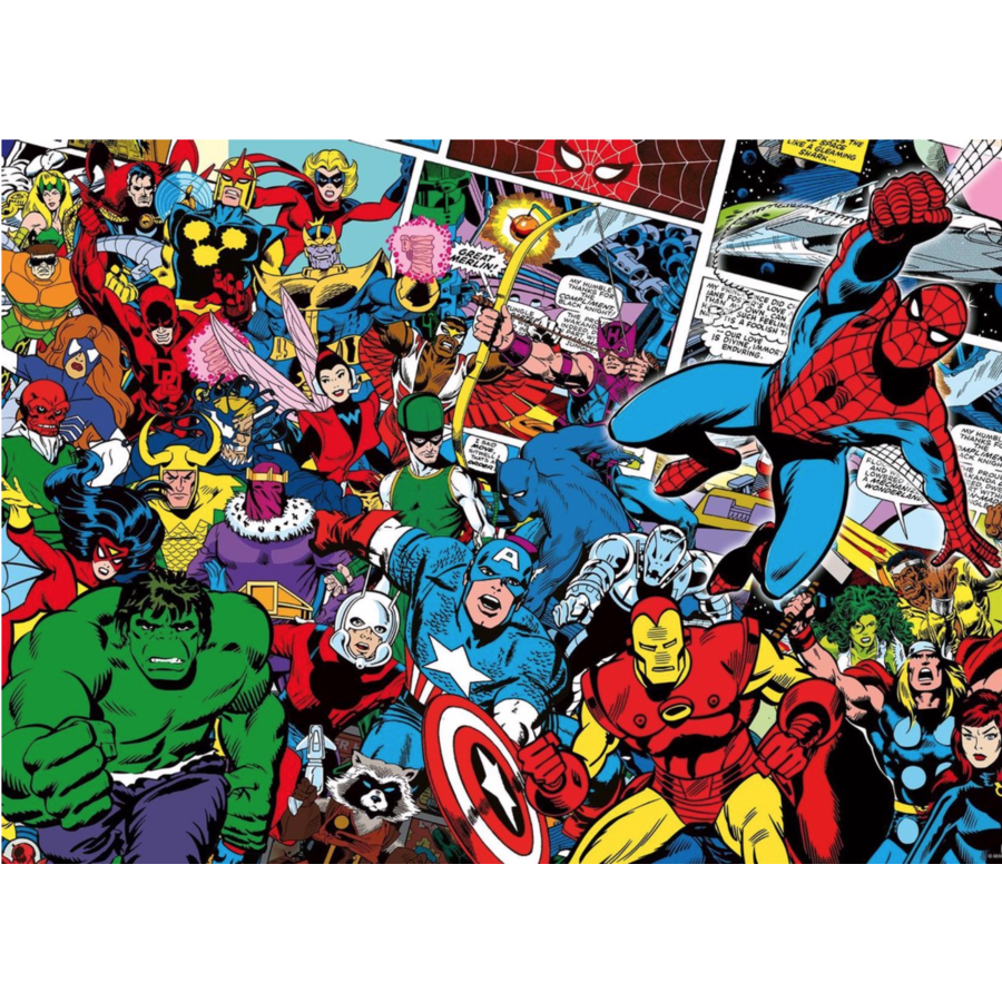 Marvel - Challenge - puzzel van  1000 stukjes-1