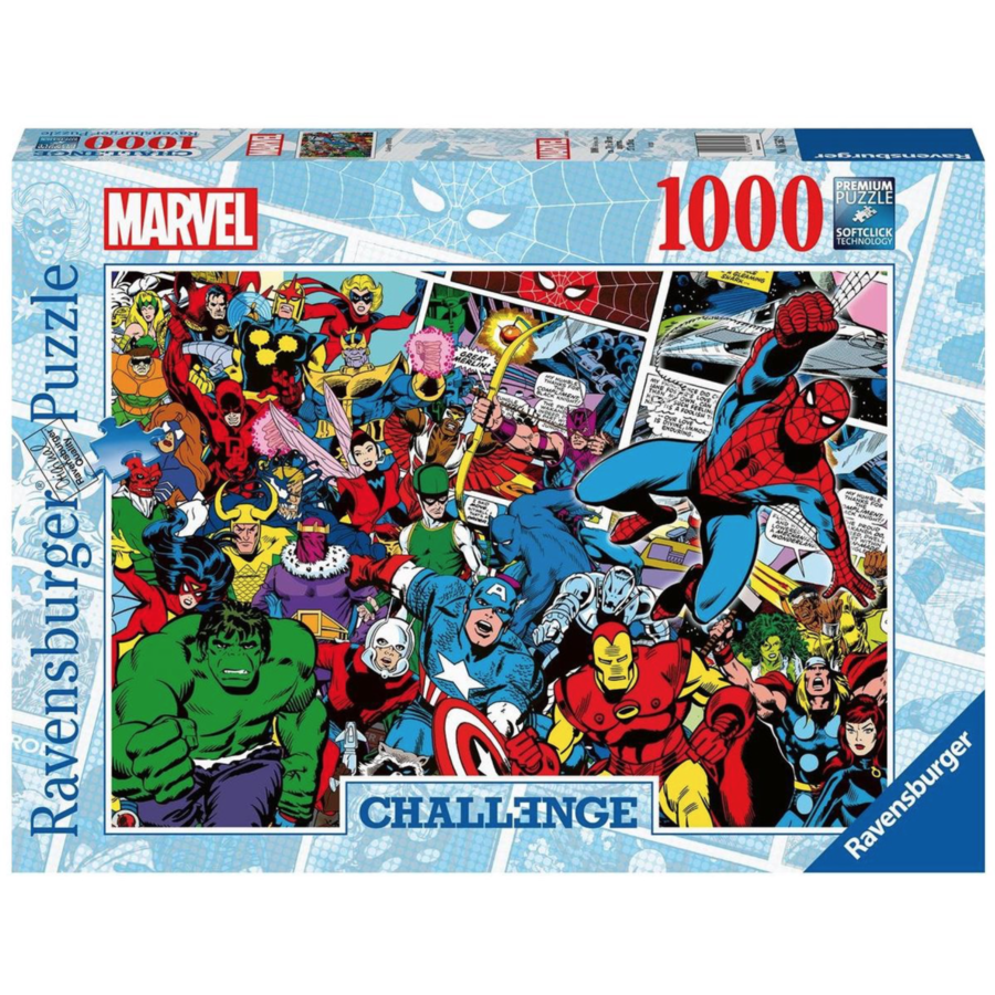 Marvel - Challenge - puzzel van  1000 stukjes-2