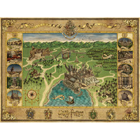 thumb-Harry Potter - Hogwarts Map - puzzle de 1500 pièces-2