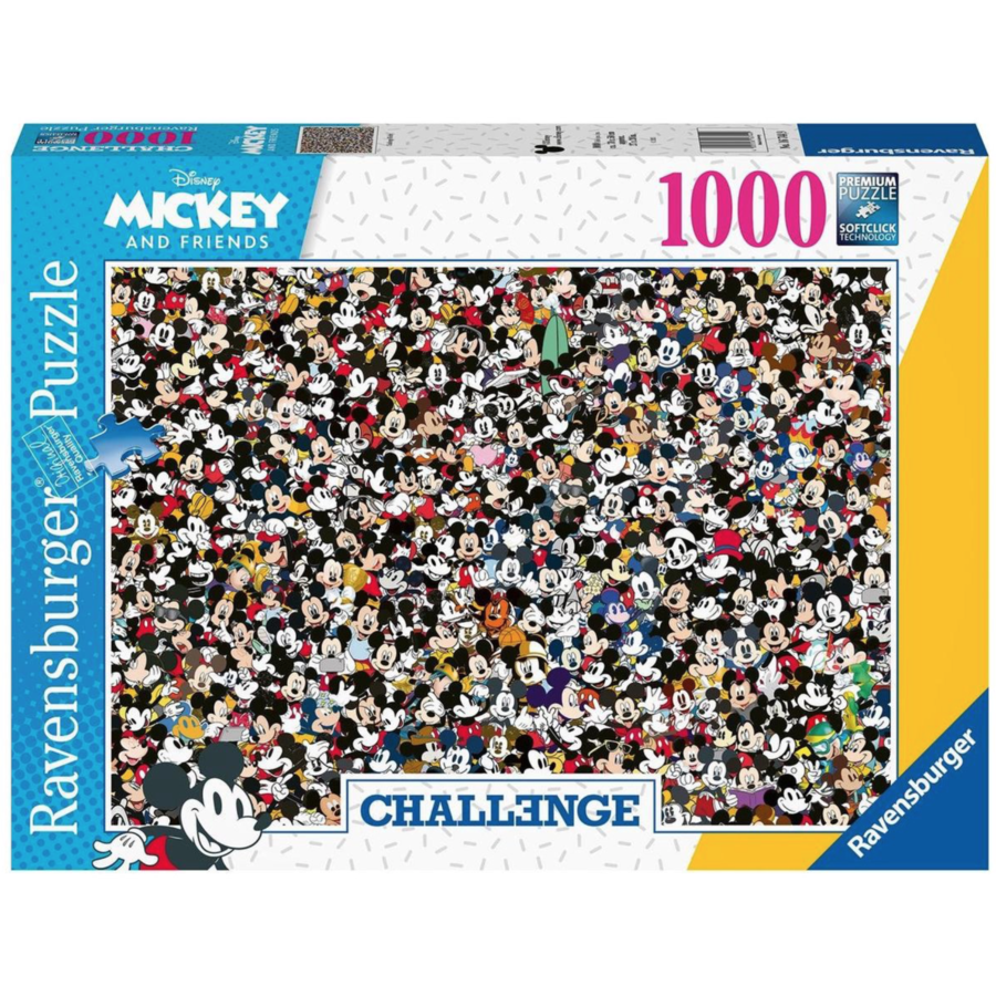 Mickey Mouse - Challenge - puzzel van  1000 stukjes-2