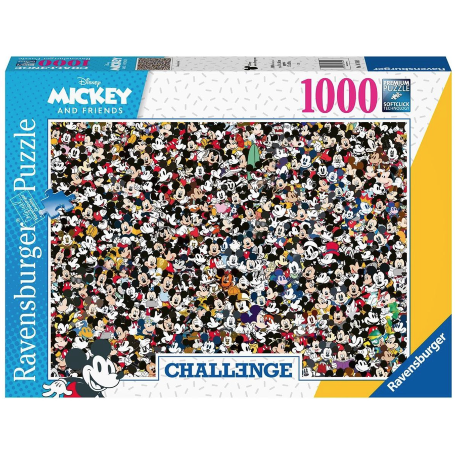 Mickey Mouse - Challenge - puzzle of 1000 pieces-2