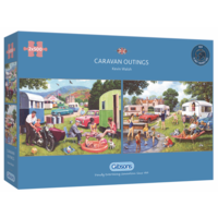 thumb-Sorties en caravane - 2 puzzles de 500 pièces-1