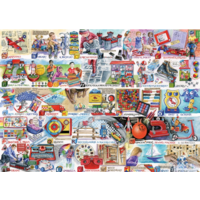 thumb-Space Hoppers & Scooters - jigsaw puzzle of 1000 pieces-2