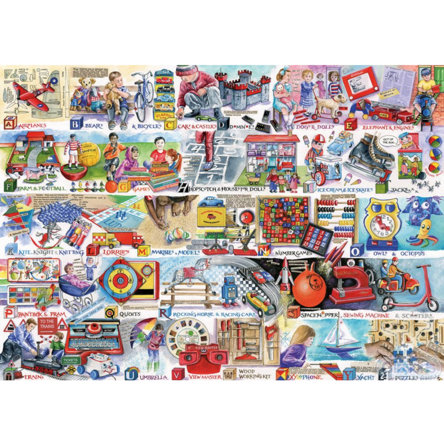 Space Hoppers & Scooters - jigsaw puzzle of 1000 pieces-2