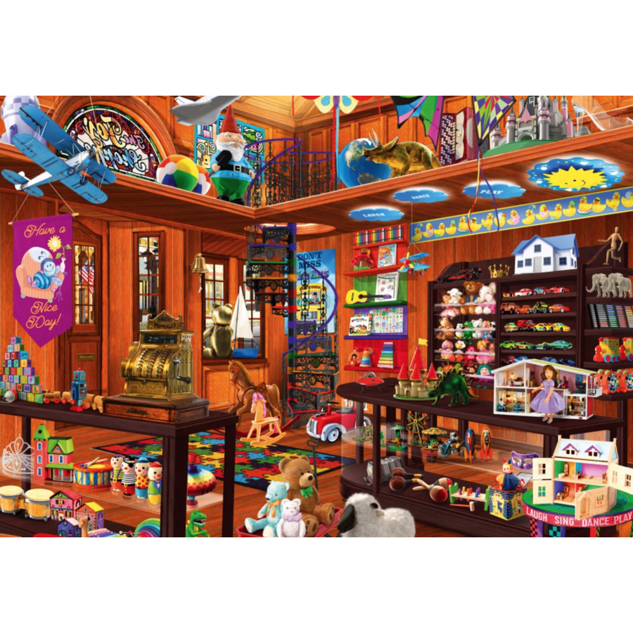 Toy Shoppe Hidden - puzzle of 1000 pieces-2