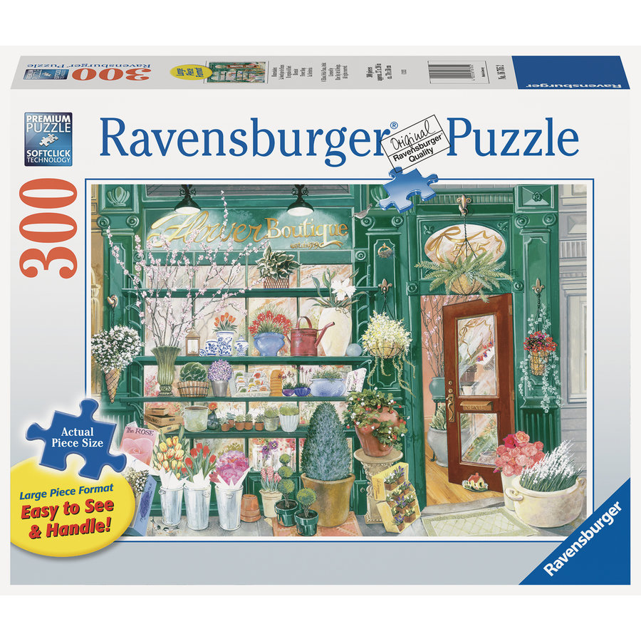 Flower Shop - 300 XXL pieces - jigsaw puzzle-1