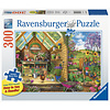 Ravensburger Het luxe tuinhuis - puzzel van 300 XXL stukjes