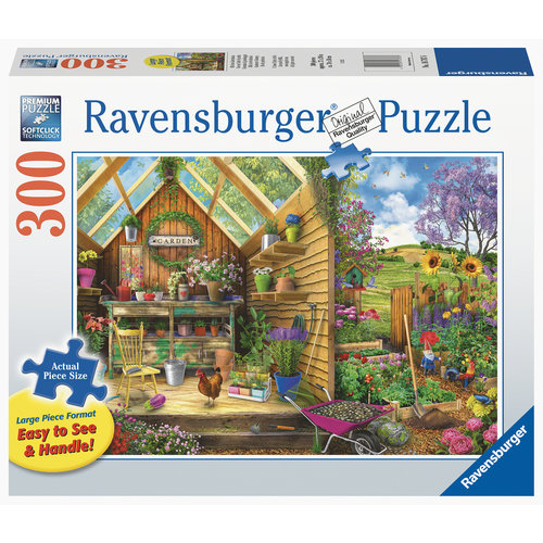  Ravensburger Gardener's Getaway - 300 XXL pieces 