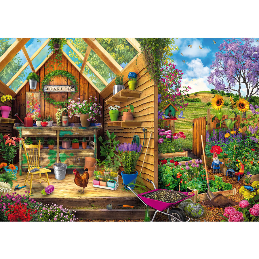 L'escapade du jardinier - puzzle de 300 pièces XXL-2