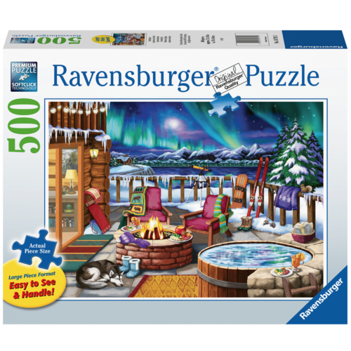  Ravensburger Lumières du Nord - 500 pièces XL 